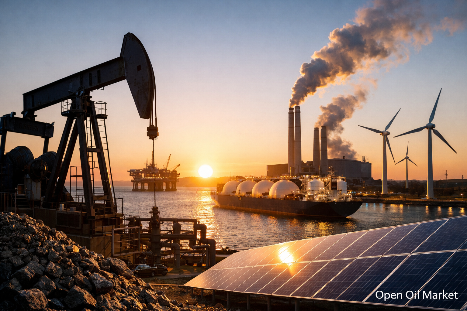 तेल और गैस समाचार और ऊर्जा - सोमवार, 2 फरवरी 2026: प्रतिबंधों में वृद्धि और ऊर्जा उपभोग का शीतकालीन पीक