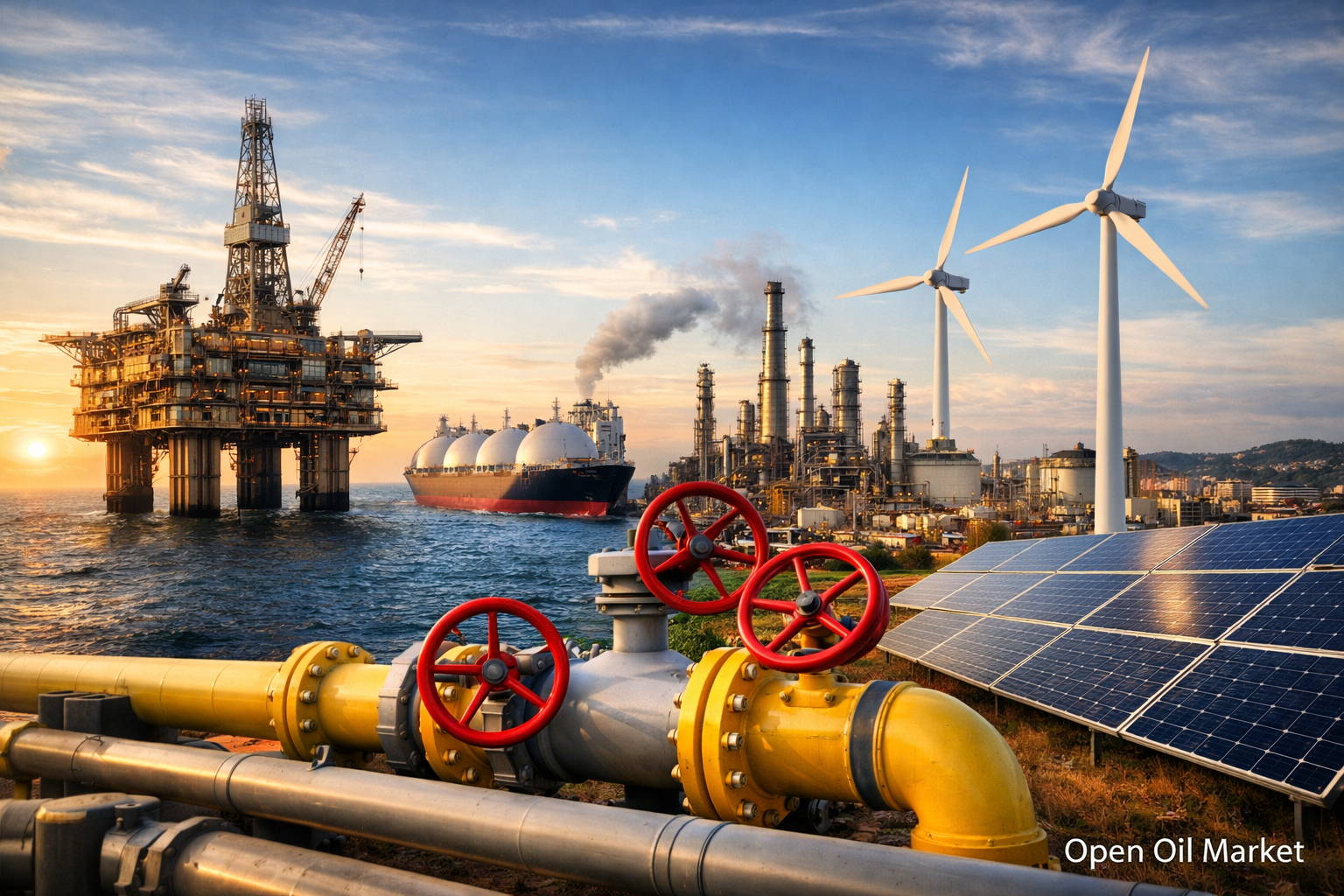 वैश्विक तेल, गैस और ऊर्जा बाजार - तेल, गैस, एलएनजी, नवीकरणीय ऊर्जा और विद्युत ऊर्जा, टीईके की वैश्विक प्रवृत्तियाँ सोमवार, 19 जनवरी 2026