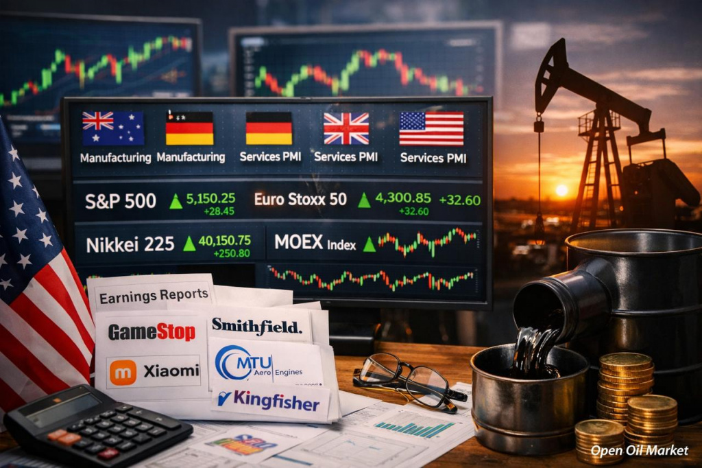 आर्थिक घटनाएँ और कॉर्पोरेट रिपोर्ट्स मंगलवार 24 मार्च 2026: PMI, यूएस रोजगार और तेल