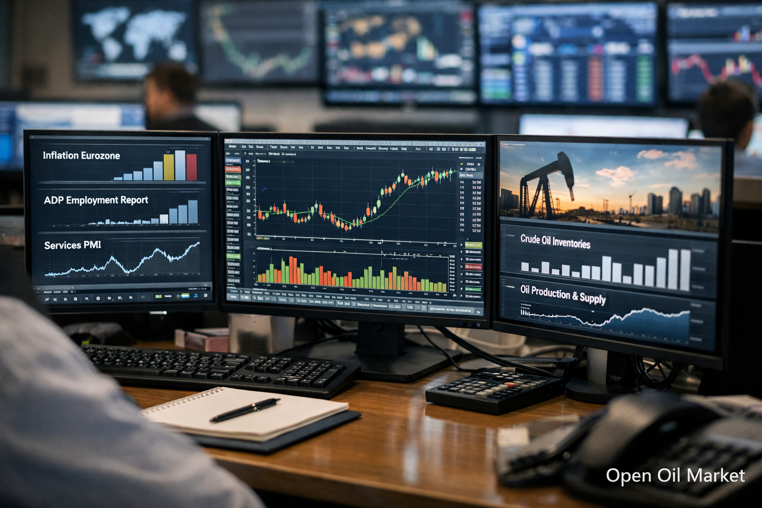 आर्थिक घटनाएँ और कंपनियों की रिपोर्ट — बुधवार, 7 जनवरी 2026: यूरोज़ोन CPI, ADP रिपोर्ट और अमेरिका में ISM सूचकांक