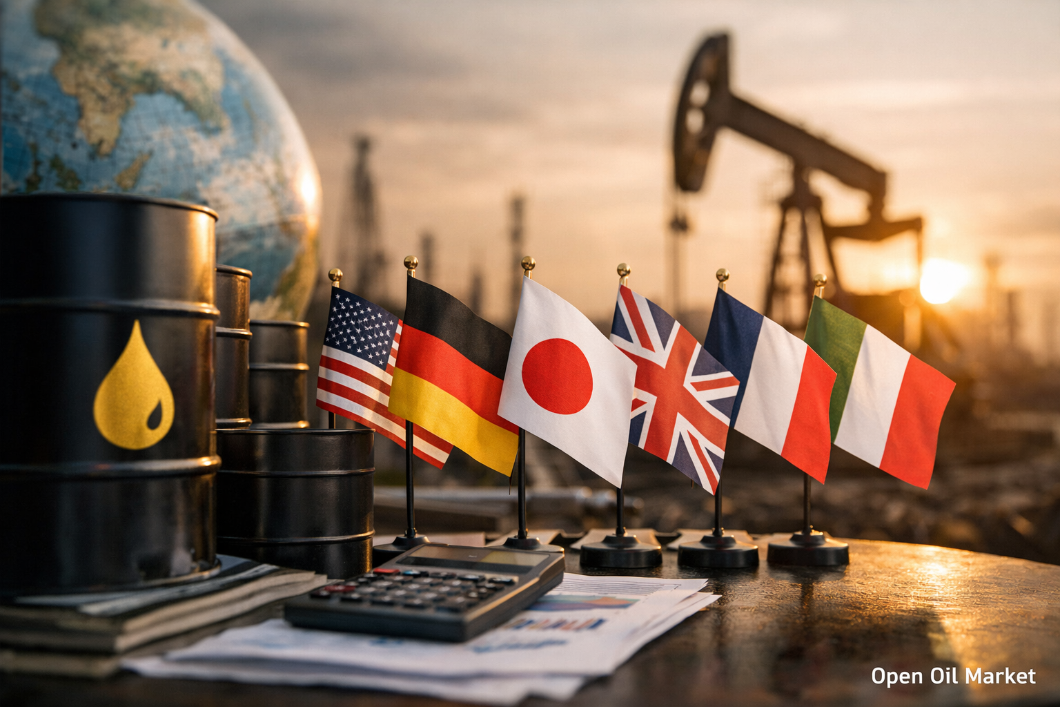 G7 तेल भंडार 1 अरब बैरल से अधिक: यह विश्व तेल उपयोग के कितने दिन है?