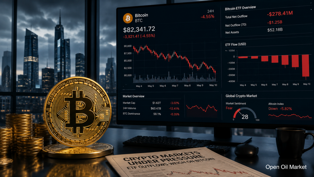 क्रिप्टो समाचार 2 जुलाई 2026: Bitcoin ETF-निकासी और डिजिटल संपत्तियों के बाजार में गिरावट के दबाव में
