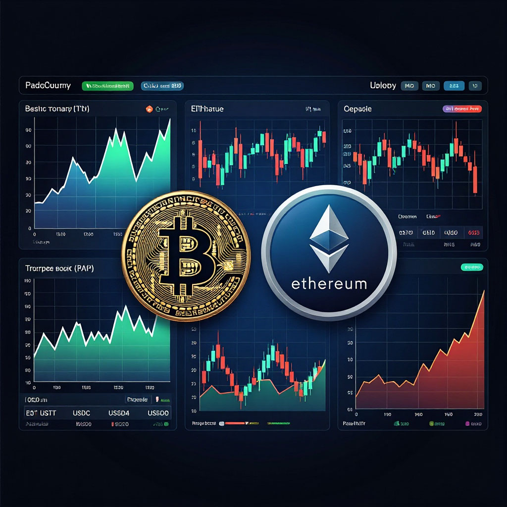 क्रिप्टोकरेंसी समाचार 3 जून 2026: Bitcoin और Ethereum ETF बहिर्वाह के दबाव में, स्टेबलकॉइन बढ़ रहे हैं, और विनियमित डेरिवेटिव बाजार बदल रहे हैं