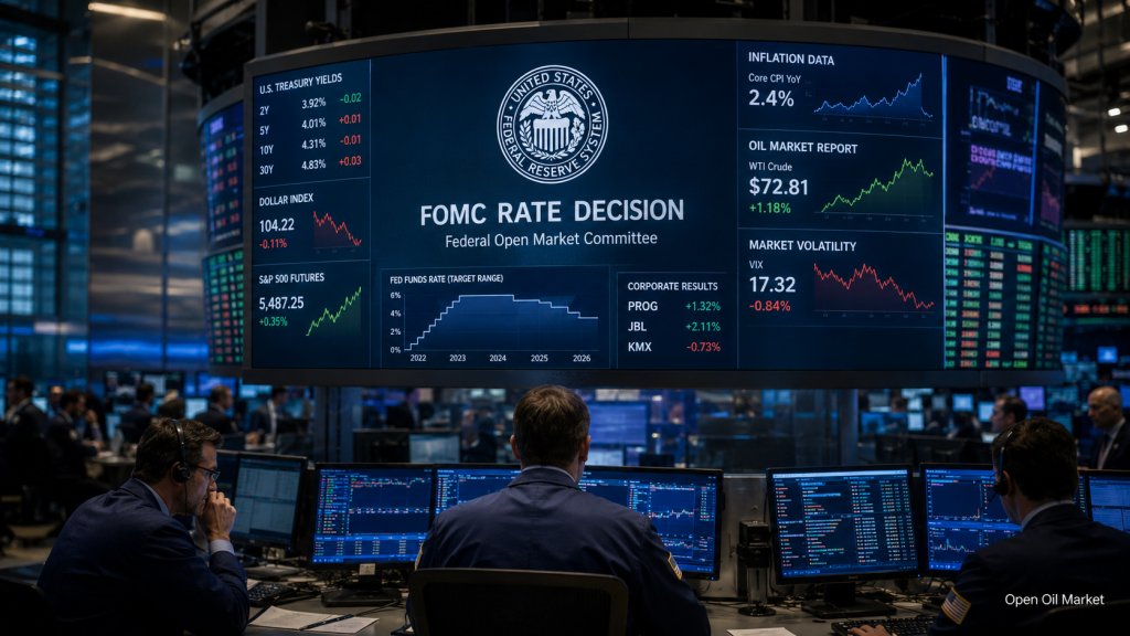 आर्थिक घटनाएँ और कॉर्पोरेट रिपोर्ट, बुधवार 17 जून 2026: FOMC, ब्रिटेन और यूरोज़ोन में महंगाई, IEA की रिपोर्ट और Progressive, Jabil और CarMax की रिपोर्ट.