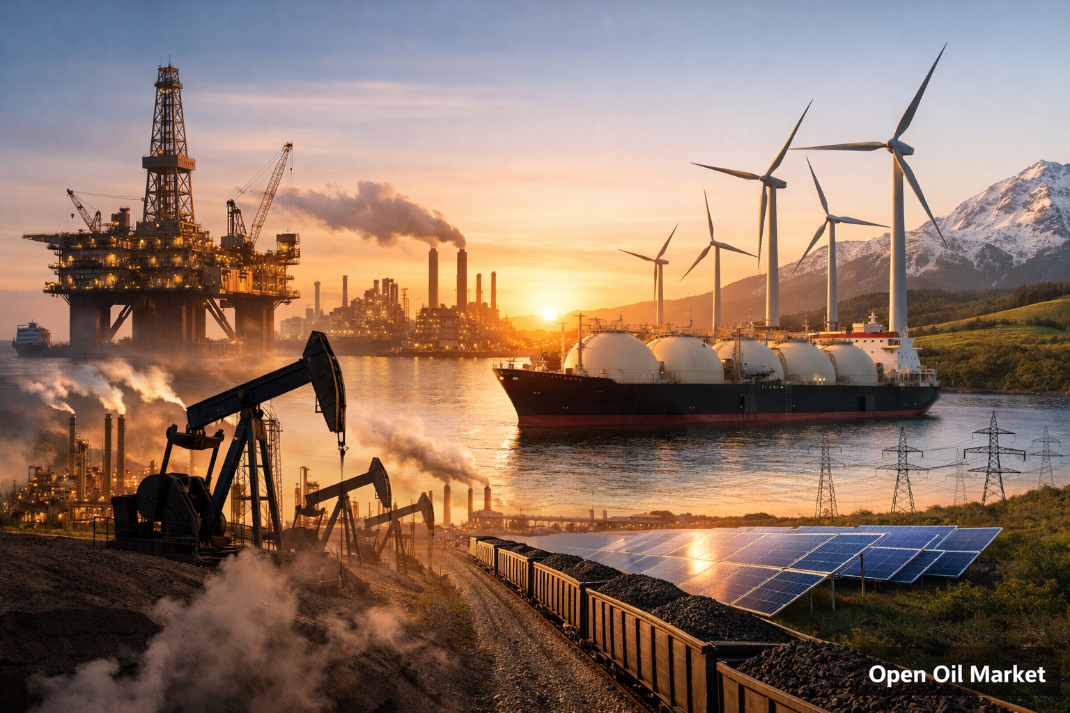 तेल गैस और ऊर्जा समाचार — रविवार, 11 जनवरी 2026: प्रतिबंधों का दबाव और बाजारों की स्थिरता