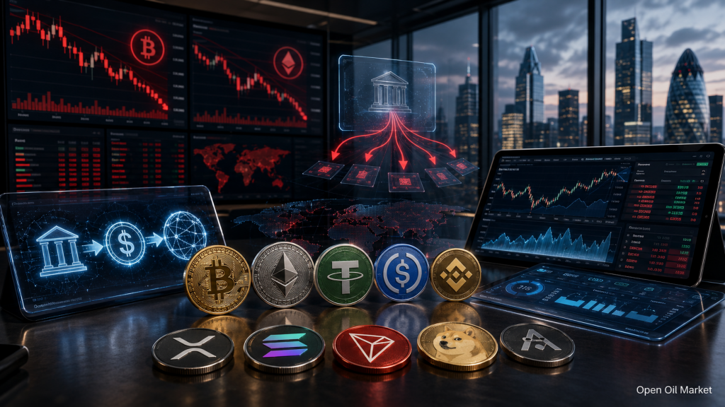 क्रिप्टोकरेंसी समाचार 2 जून 2026, Bitcoin और Ethereum ETF बहिर्वाह के दबाव में, स्टेबलकॉइन, विनियमित डेरिवेटिव और शीर्ष 10 डिजिटल परिसंपत्तियां