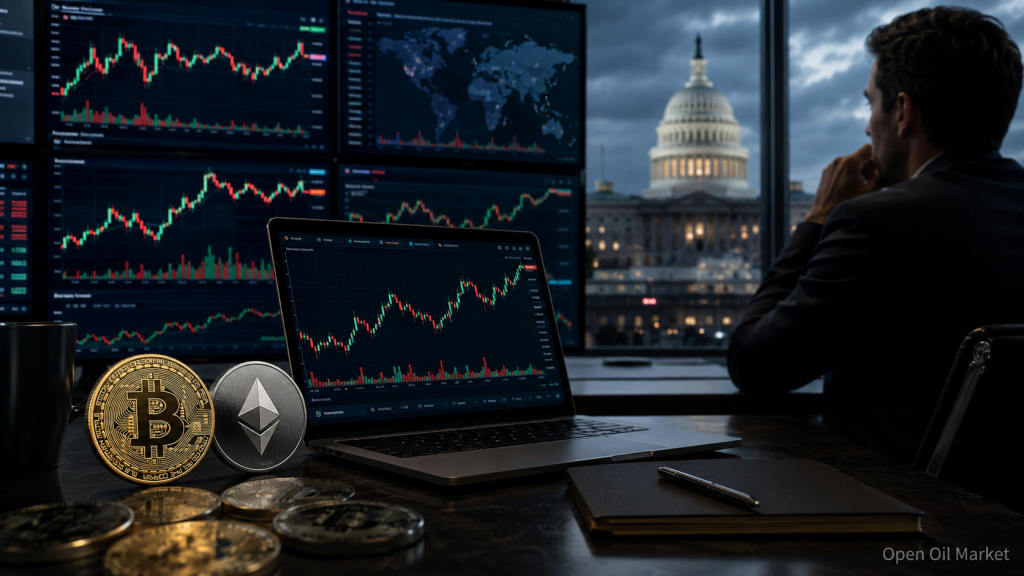 क्रिप्टोकरंसी समाचार 15 मई 2026: Bitcoin, Ethereum, ETF और डिजिटल संपत्तियों का नियमन