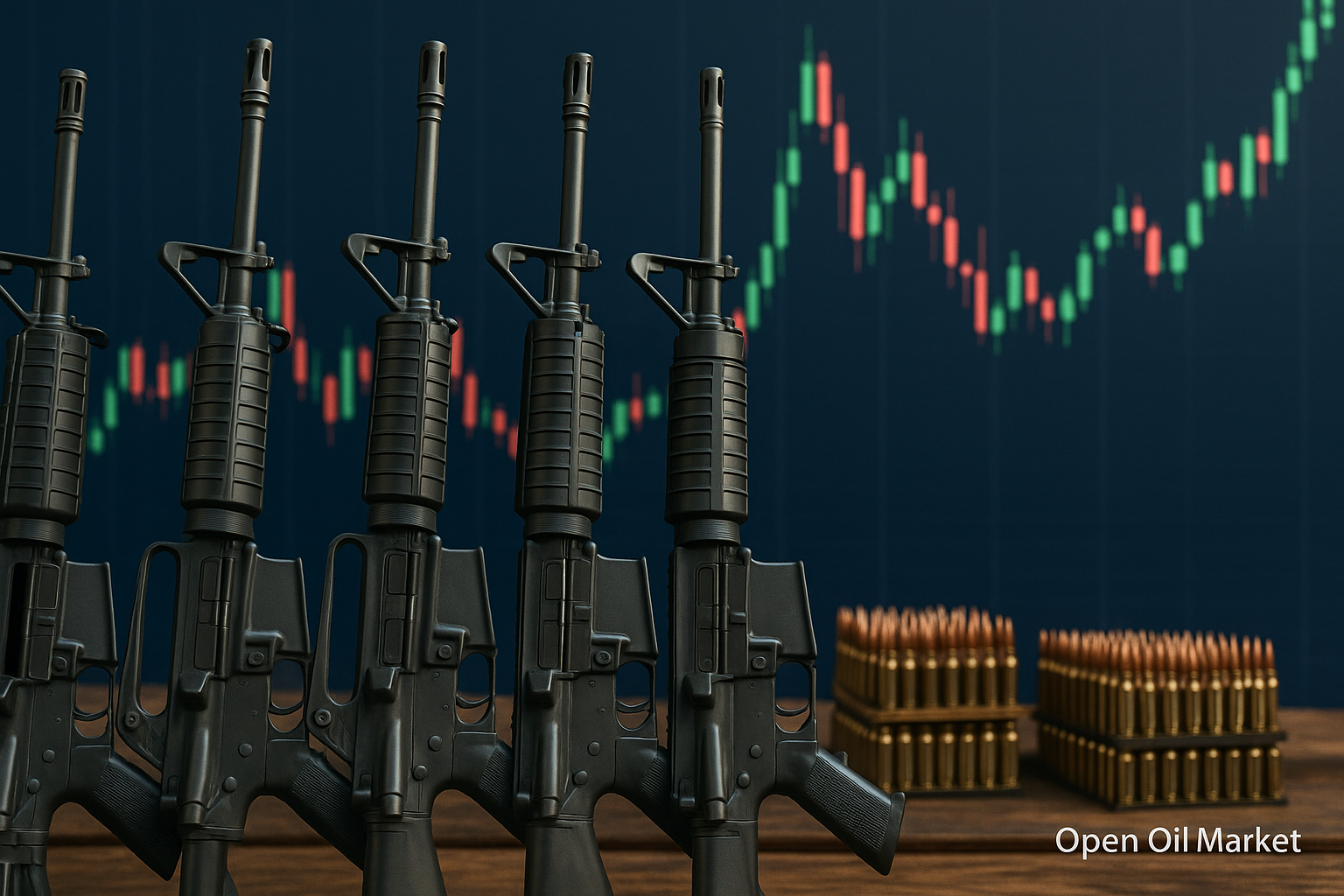 वैश्विक हथियार उछाल: निर्माताओं की आय में रिकॉर्ड वृद्धि