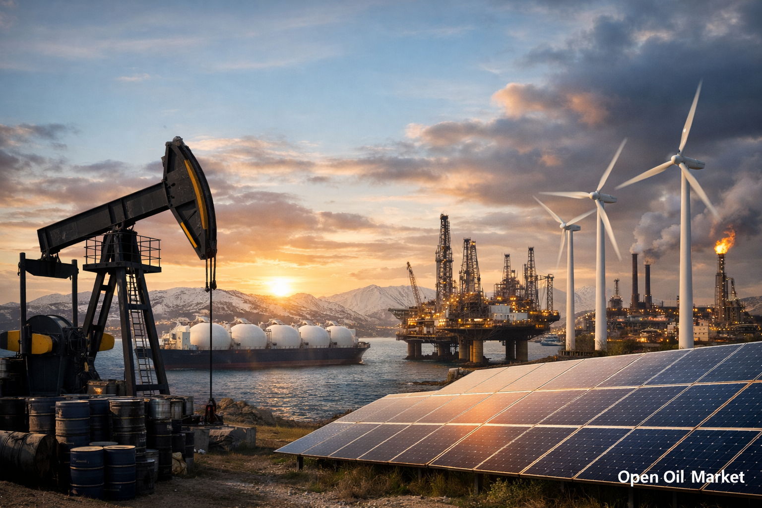 तेल और गैस समाचार तथा ऊर्जा 18 जनवरी 2026 — वैश्विक ऊर्जा बाजार, तेल, गैस, वीआरई और ऊर्जा बाजार