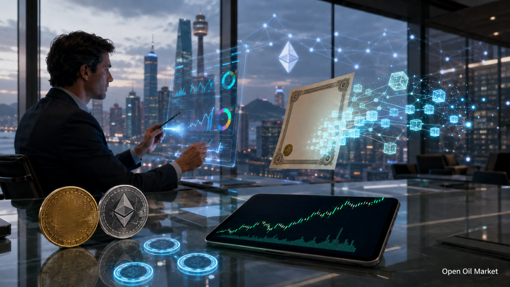 क्रिप्टोकरेंसी समाचार, गुरुवार, 16 जुलाई 2026: Bitcoin $65,000 के क्षेत्र में बनाए रखता है, ETF प्रवाह वापस आ रहा है, और Wall Street संपत्तियों के टोकनाइजेशन को तेज करता है।