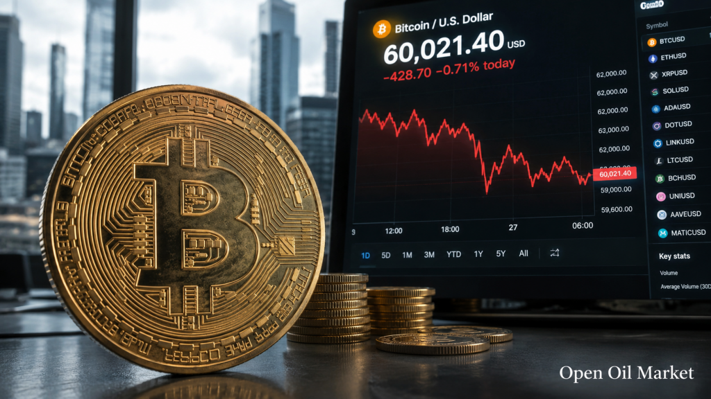 क्रिप्टोक्यूरेंसी समाचार 28 जून 2026: Bitcoin $60,000 पर, ETF प्रवाह और स्टेबलकॉइन