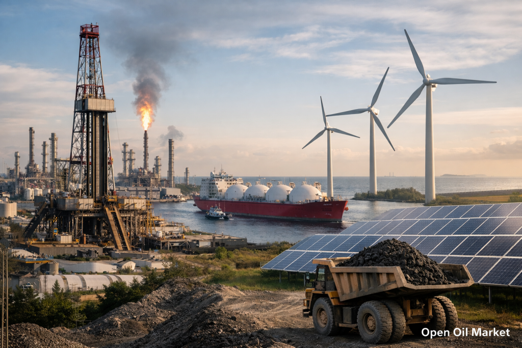 तेल और गैस और ऊर्जा की खबरें — शनिवार, 11 अप्रैल 2026: तेल $100 पर, गैस पर दबाव, बिजली में वृद्धि और नवीकरणीय ऊर्जा।