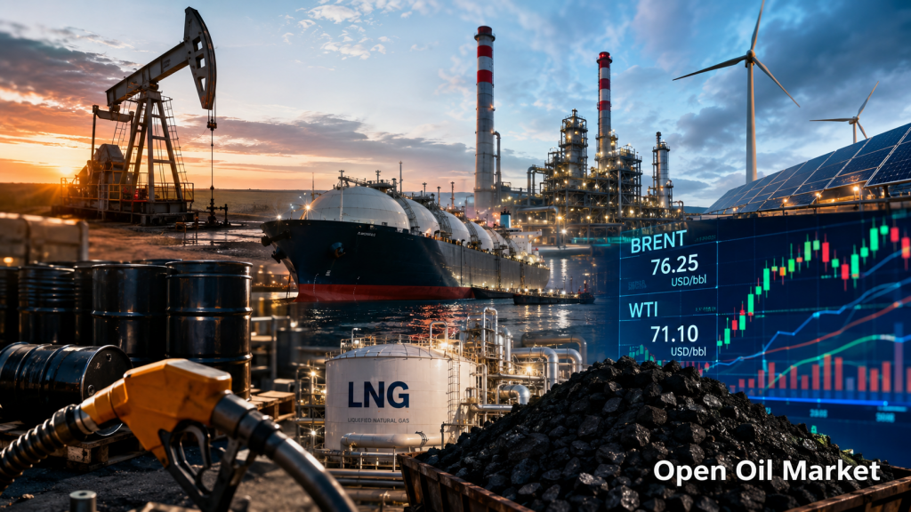 तेल और गैस और ऊर्जा समाचार 12 जुलाई 2026 — डीजल, रिफाइनरी, LNG और वैश्विक तेल बाजार