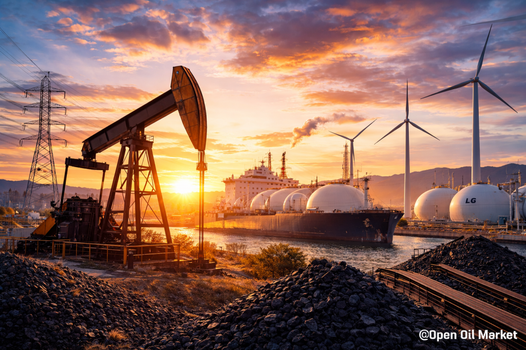 विश्व तेल और गैस बाजार 4 अप्रैल 2026 ऊर्जा एलएनजी रिफाइनरी बिजली वैश्विक ऊर्जा