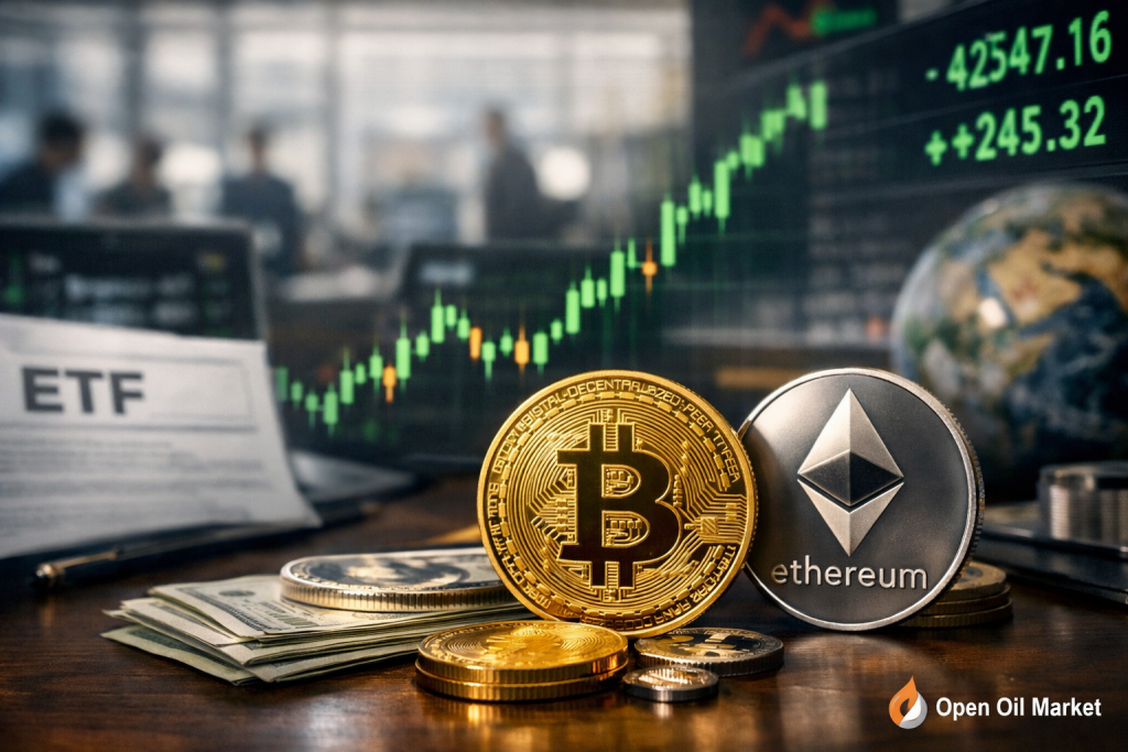 क्रिप्टोकरेंसी विश्लेषण 19 अप्रैल 2026 - बिटकॉइन की गतिशीलता और संस्थागत मांग